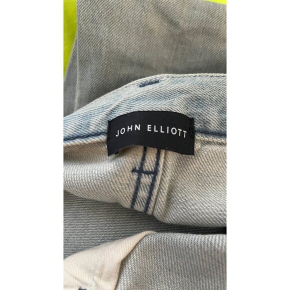 BNWT JOHN ELLIOTT THE CAST 2 SPRING DIRTY JEANS - Picture 15 of 16